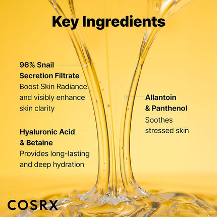 COSRX Snail 96% Mucin Essence 2-Pack & Retinol 0.1% Cream Mini Sample – Korean Skincare Set