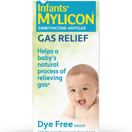 Baby Digestive Comfort Gas Drops – Dye-Free Infant Gas Relief Formula, 1 Fluid Ounce