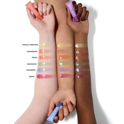 e.l.f. Squeeze Me Lip Balm – Hydrating Tinted Lip Balm with Hyaluronic Acid, Sheer Buildable Color, Moisturizing Vegan & Cruelty-Free Lip Care, Strawberry