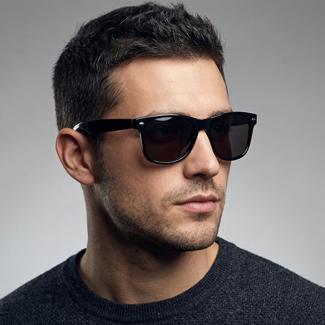 Drifter UV400 Retro Sunglasses - Classic Style Unisex Eyewear for Fashion & Travel, Lightweight Outdoor Shades for Men & Women