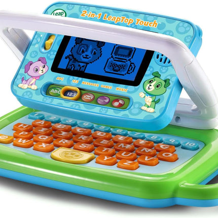 LeapFrog 2-in-1 LeapTop Touch – Interactive Laptop & Tablet Learning Toy, Ages 2–5