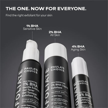 Paula’s Choice Skin Perfecting 2% BHA Liquid Exfoliant – Salicylic Acid Face Exfoliator for Clogged Pores, Blackheads & Fine Lines, Fragrance-Free Facial Treatment
