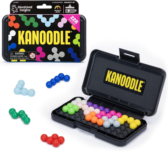 Kanoodle 3D Brain Teaser Puzzle Game – Spatial Logic Puzzle Toy for Kids, Teens & Adults – Single Player Problem-Solving Game