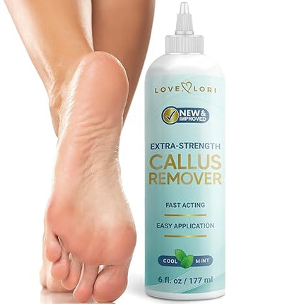 Extra Strength Foot Callus Remover Gel – Professional Foot Care Pedicure Treatment 6oz