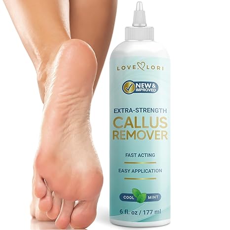 Extra Strength Foot Callus Remover Gel – Professional Foot Care Pedicure Treatment 6oz