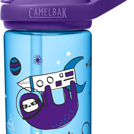 CamelBak Eddy+ Kids Water Bottle – 14 oz BPA-Free Leak-Resistant Water Bottle with Bite Valve Straw, Easy Sip Reusable Hydration Bottle for School, Sports & Everyday Use