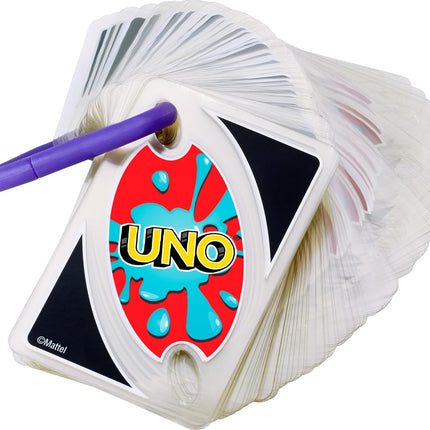 UNO Splash Card Game, Ages 7+, 2-10 Players