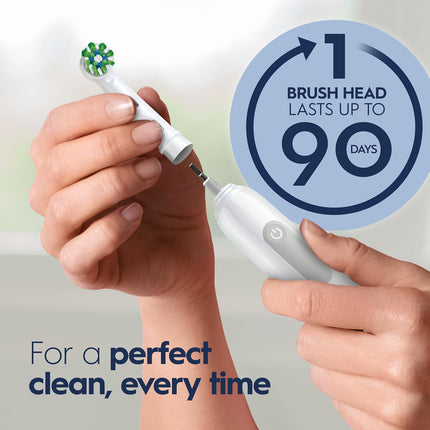 Pro 1000 Rechargeable Electric Toothbrush, White