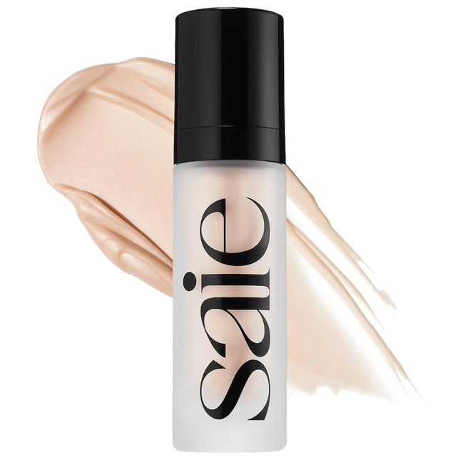 Glowy Super Gel - Hydrating Makeup Primer and Illuminating Glow Serum Enriched with Vitamin C and Squalane Oil - All-Over Liquid Highlighter Makeup for Instant Glass Skin - Starglow (1 Oz)