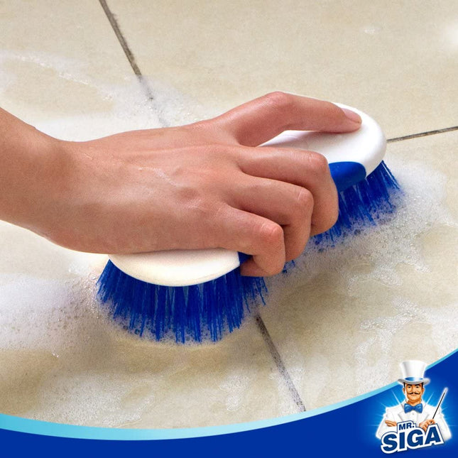 Multi Purpose Heavy Duty Scrub Brush - Pack of 2 | Strong Bristles with Effective Scrubbing Power, Ideal for Kitchen, Bathroom, Shower and Everyday Household Cleaning.