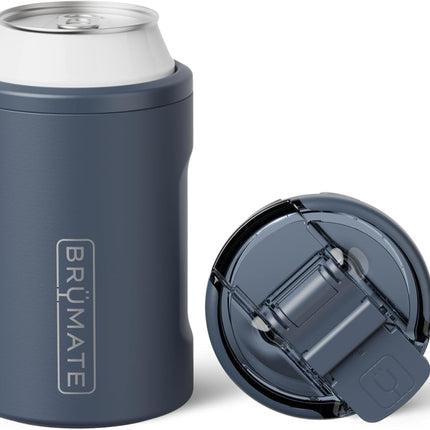 Hopsulator Duo 2-In-1 Can Cooler Insulated for Cans + 100% Leak Proof Tumbler with Lid | Can Insulated for Hard Seltzer, Beer, Soda and Energy Drinks