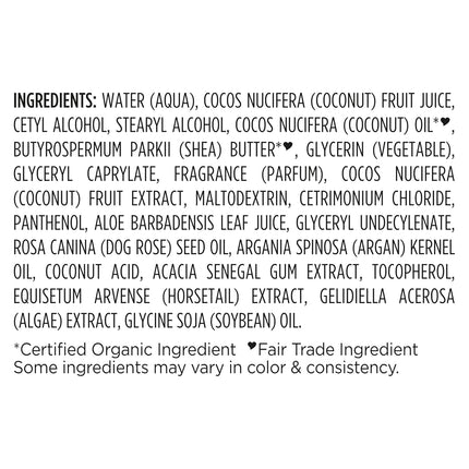 Shea Moisture Daily Hydrating Conditioner Virgin Coconut Oil for All Hair Types Sulfate-Free 13 Oz