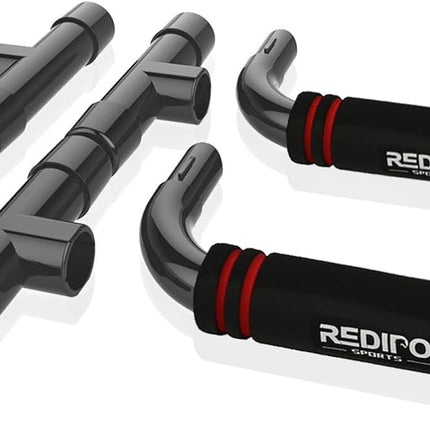 Push up Bars Strength Training - Workout Stands with Ergonomic Push-Up Bracket Board with Anti-Slip Sturdy Structure Portable for Home Fitness Training, Push up Stands Handle for Floor Workouts