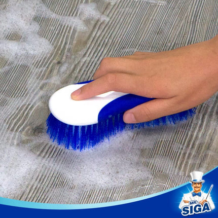 Multi Purpose Heavy Duty Scrub Brush - Pack of 2 | Strong Bristles with Effective Scrubbing Power, Ideal for Kitchen, Bathroom, Shower and Everyday Household Cleaning.