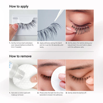 so Wispy, False Eyelashes, '', 12Mm, Includes 5 Pairs of Lashes, Easy to Apply, Reusable Lash Clusters