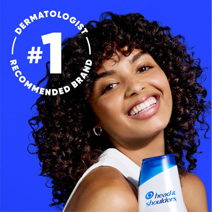 Anti-Dandruff Shampoo with 1% Pyrithione Zinc | Dry Scalp Care Shampoo Value Pack with Almond Oil | Itch and Dryness Relief, Flake Control, Daily Use, 32.1 Fl Oz Each, Twin Pack