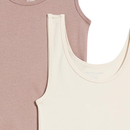 Women'S Slim-Fit Ribbed Scoop Neck Tank Tops