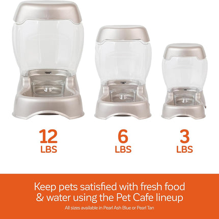 Pet Cafe Feeder Dog and Cat Feeder Pearlescent Colors 3 Sizes, Made in USA