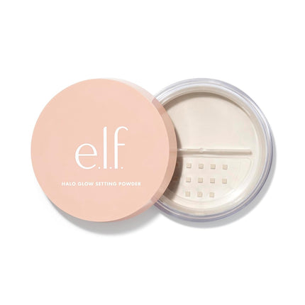 Halo Glow Soft Focus Setting Powder, Silky & Creates Soft Glow without Shine, Smooths Pores & Lines, Vegan & Cruelty-Free, Light