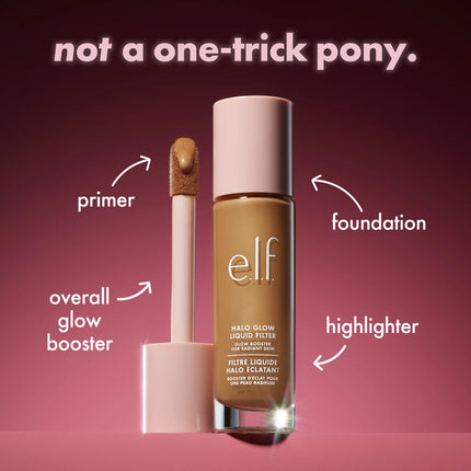 E.L.F. Halo Glow Liquid Filter, 4 Medium, 1.06 Fl Oz