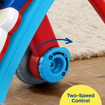 Sit-To-Stand Learning Walker (Frustration Free Packaging), Blue