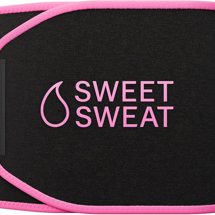 Sports Research Sweet Sweat® Waist Trimmer - Premium Sweat Enhancing Fitness Band for Women & Men