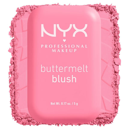 PROFESSIONAL MAKEUP Buttermelt Powder Blush, Fade and Transfer-Resistant Blush, up to 12HR Make up Wear, Vegan Formula - Butta Together