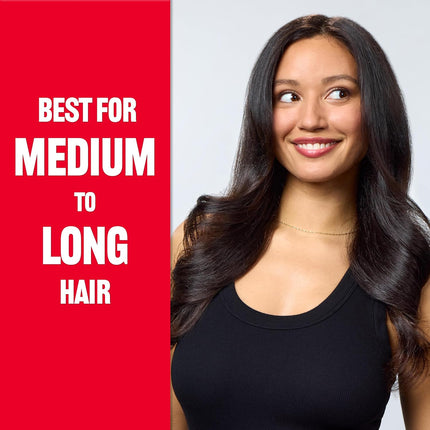 One-Step Volumizer Hair Dryer and Styler – Easy Salon-Style Blowouts – Less Frizz, More Shine, and Reduced Heat Damage, for All Hair Types and Lengths (Black)