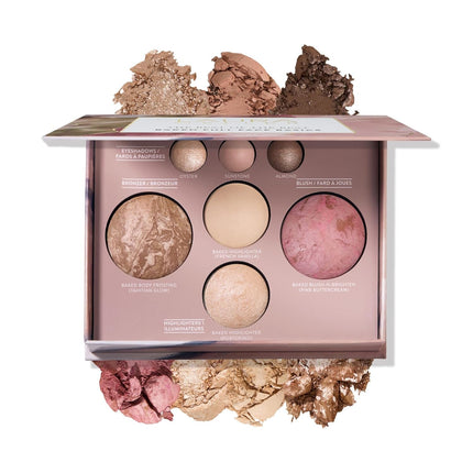 Laura Geller Best of the Best Baked Face Palette – Eyeshadow, Blush, Bronzer & Highlighter Makeup Set