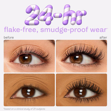 Tarte Tartelette Tubing Mascara – Lash Extension Effect Mascara, Volumizing & Curling Formula, 24-Hour Smudge-Proof Longwear, Easy-Remove, Vegan & Cruelty-Free