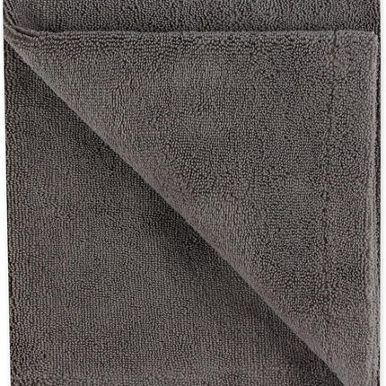 Pet Grooming Towel Collection Absorbent Microfiber X-Large, 41X23.5", Embroidered Gray