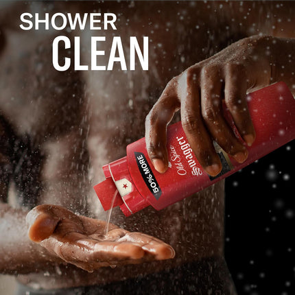 Old Spice Swagger Body Wash for Men – Cedarwood Scent 3X Defense Shower Gel 2-Pack