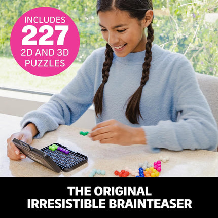 Educational Insights Kanoodle Brain Teaser Puzzle Game – 2D & 3D Logic Puzzles with 12 Pieces & Carrying Case, Ages 7+
