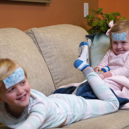 BeKOOOL Kids Cooling Gel Sheets – Non-Medicated Cooling Patches for Fever Discomfort