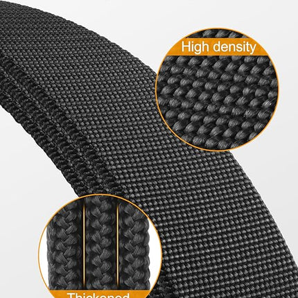 Men's Stretch Tactical Belt – 1.5-Inch Elastic Nylon Web Belt with Quick-Release Flip Buckle for Military, Work, Hiking & Rigger Use