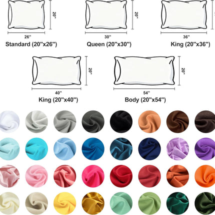 NTBAY Queen Microfiber Pillowcases Set of 4 – Soft Brushed Microfiber Pillow Covers with Envelope Closure, Wrinkle & Fade Resistant Bedding, Dark Grey, 20 x 30 Inches