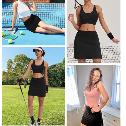 Women'S Active Performance Skort Lightweight Skirt for Running Tennis Golf Workout Sports