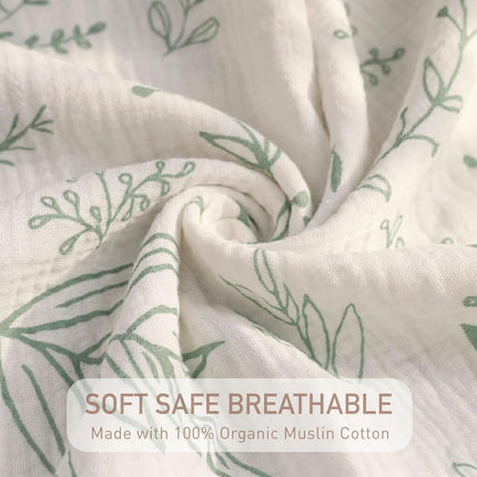 3-Pack Muslin Swaddle Blankets for Newborns – Soft Breathable Receiving Blankets, Large 38 x 40 Inch Baby Swaddle Wraps, Burp Cloths & Infant Essentials, Bright Colors