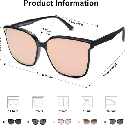 Sunglasses for Women Men Vintage Style Shades SJ2157