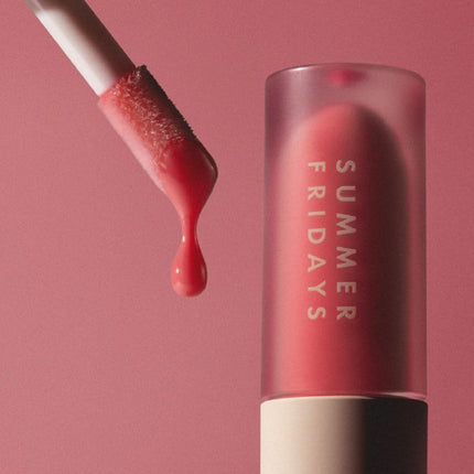 Dream Lip Oil - Hydrating Tinted Lip Gloss Oil - Non-Sticky Formula with Skincare Benefits for Long-Lasting Softness + Shine - Effortless Beauty Gifts - Pink Cloud (0.15 Oz)