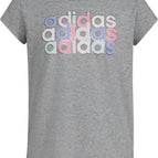 Small / Grey Heather Pink Multi