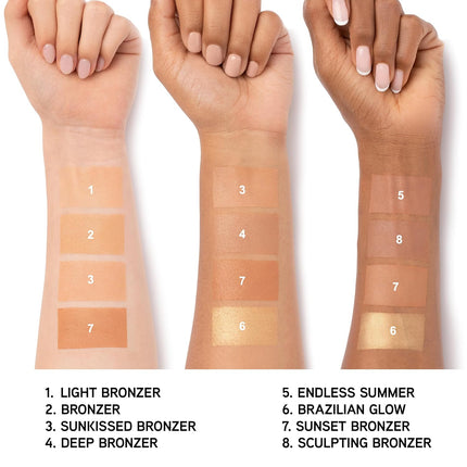 Murumuru Butter Bronzer, Moisturizing, Nourishing Blend for Silky All-Day Luminous Glow, Dermatologist Tested, Hypoallergenic, Cruelty-Free -Bronzer