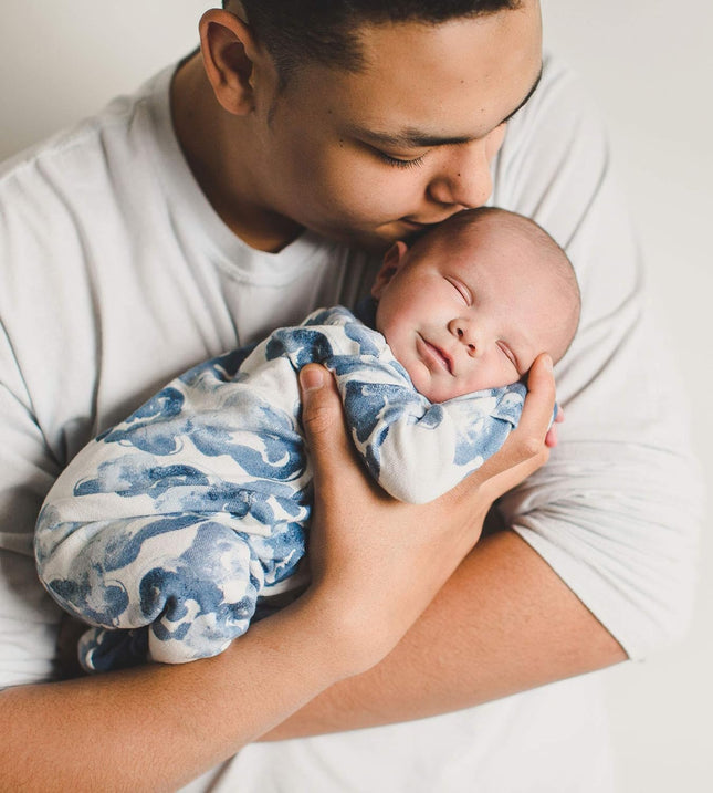Boys' Organic Cotton, Sleep and Play Footed Pajamas