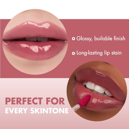the Juicy Lasting Tint | Korean Lip Tint | High Shine Finish | Hydrating & Plumping Effect | Fig Fig Rosy Plum