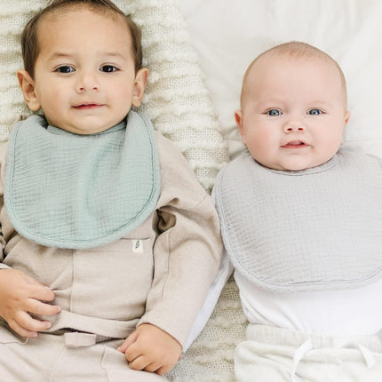 Muslin Baby Bibs 8 Pack Baby Bandana Drool Bibs Cotton for Unisex Boys and Girls, Soft Absorbent Set for Teething and Drooling
