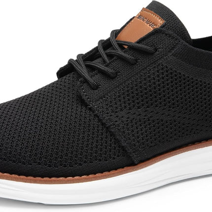 Men'S Knitflex Breeze Mesh Sneakers Oxfords Lace-Up Lightweight Casual Walking Shoes