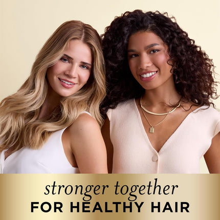 Shampoo & Conditioner Set, Daily Moisture Renewal - Pro-V Nutrients for Dry, Color-Treated, Straight to Curly Hair, 72-Hour Hydration & Softness, 52.8 Oz Total + Miracle Rescue Shot (0.5 Oz)