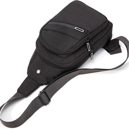 Small Sling Bag Crossbody Bags for Women Men, Sling Backpack Chest Daypack Cross Body Bag for Travel Outdoor