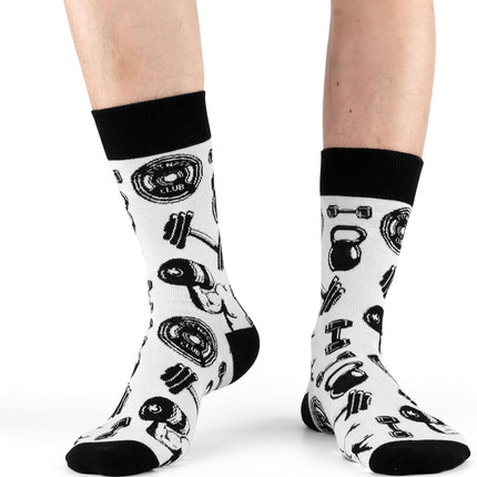 Funny Novelty Socks for Men Fun Golf Pickleball Socks Fun Gifts for Him Men Accessories