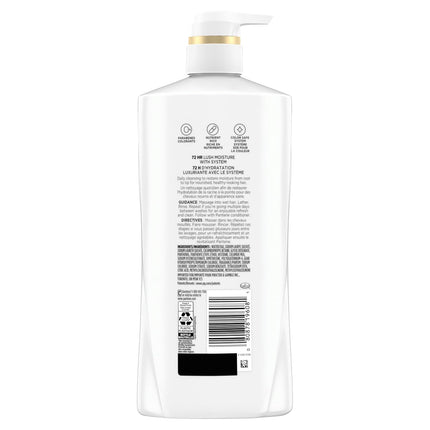 Shampoo & Conditioner Set, Daily Moisture Renewal - Pro-V Nutrients for Dry, Color-Treated, Straight to Curly Hair, 72-Hour Hydration & Softness, 52.8 Oz Total + Miracle Rescue Shot (0.5 Oz)